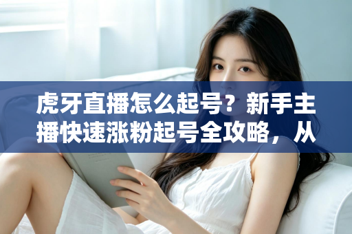 虎牙直播怎么起号？新手主播快速涨粉起号全攻略，从零打造高人气直播间