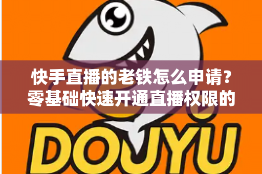 快手直播的老铁怎么申请？零基础快速开通直播权限的完整指南