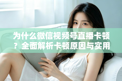 为什么微信视频号直播卡顿？全面解析卡顿原因与实用解决方案