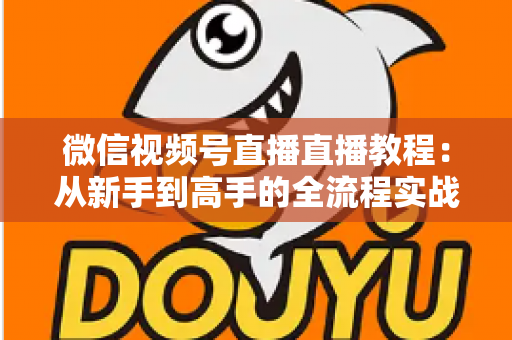 微信视频号直播直播教程：从新手到高手的全流程实战指南