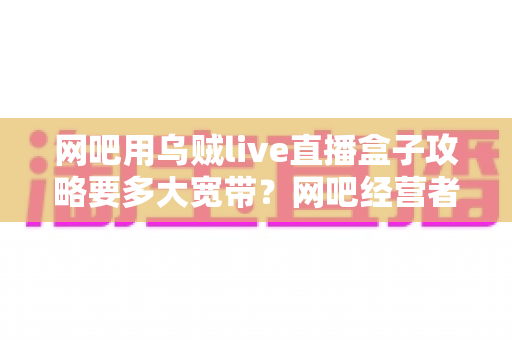 网吧用乌贼live直播盒子攻略要多大宽带?网吧经营者必看的带宽配置与优化全指南 网吧用乌贼live直播盒子攻略要多大宽带?网吧经营者必看的带宽配置与优化全指南
