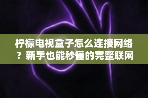 柠檬电视盒子怎么连接网络？新手也能秒懂的完整联网教程与避坑指南