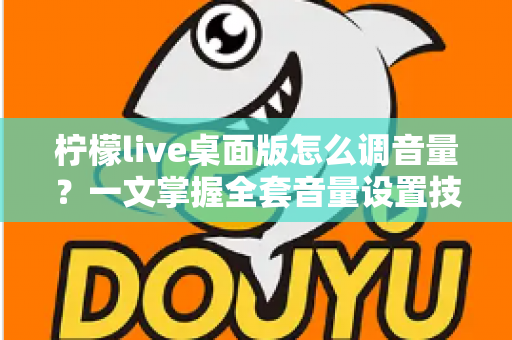柠檬live桌面版怎么调音量？一文掌握全套音量设置技巧与常见问题解决方案